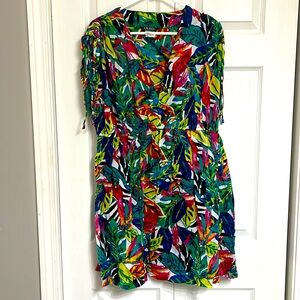 Ralph Lauren cotton swim cover up size 1X